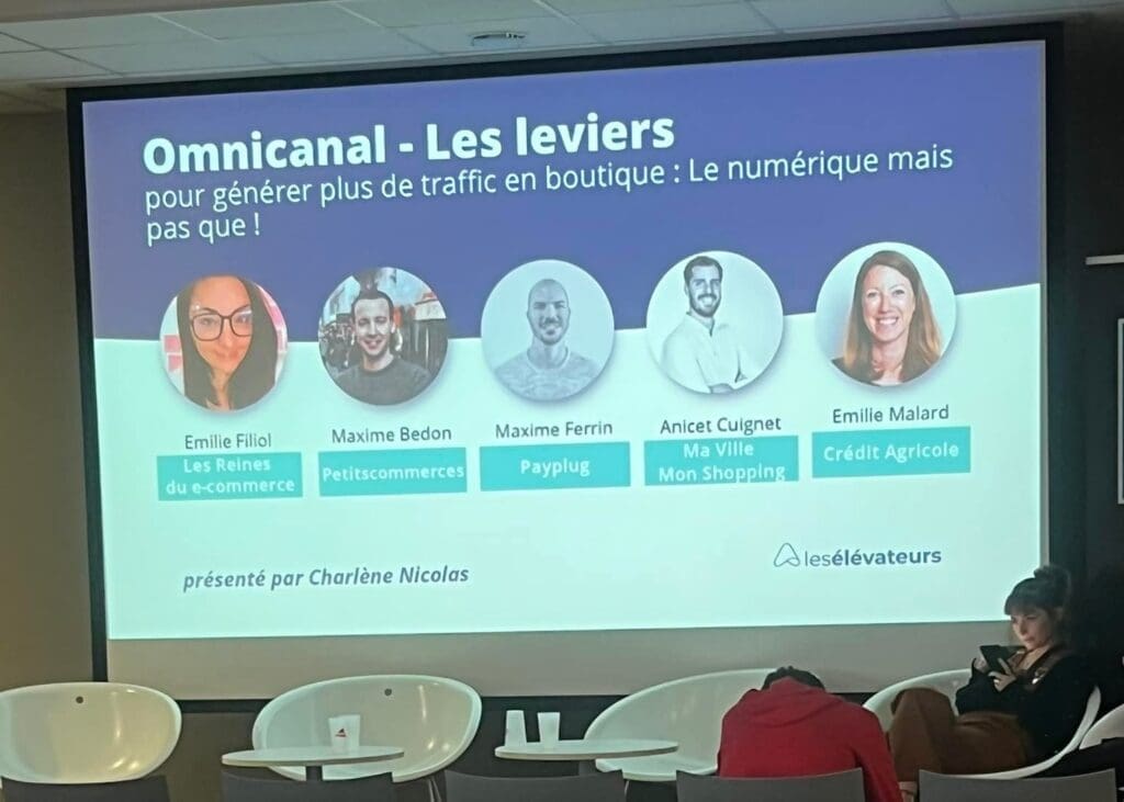 conférence du salon de commerce de proximité j'ouvre ma boutique